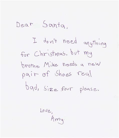 Real Letters To Santa – Be An Elf.